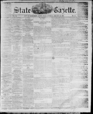 State Gazette. (Austin, Tex.), Vol. 11, No. 25, Ed. 1, Saturday, January 28, 1860