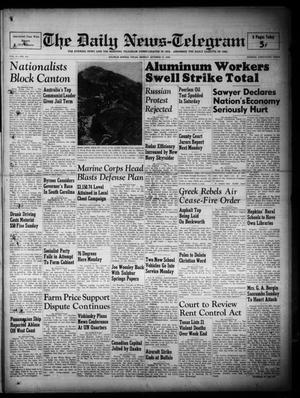 The Daily News-Telegram (Sulphur Springs, Tex.), Vol. 51, No. 247, Ed. 1 Monday, October 17, 1949