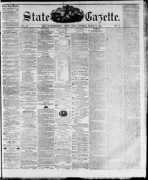State Gazette. (Austin, Tex.), Vol. 11, No. 31, Ed. 1, Saturday, March 10, 1860