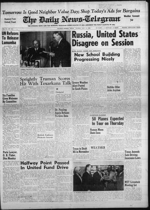 The Daily News-Telegram (Sulphur Springs, Tex.), Vol. 82, No. 241, Ed. 1 Tuesday, October 11, 1960