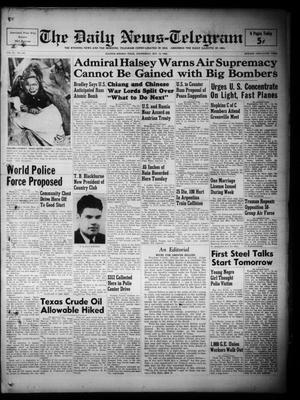 The Daily News-Telegram (Sulphur Springs, Tex.), Vol. 51, No. 243, Ed. 1 Wednesday, October 12, 1949