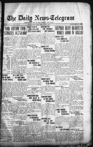 The Daily News-Telegram (Sulphur Springs, Tex.), Vol. 27, No. 146, Ed. 1 Friday, June 26, 1925