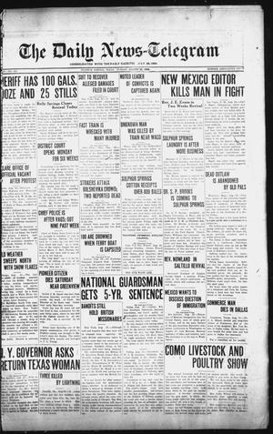 The Daily News-Telegram (Sulphur Springs, Tex.), Vol. 27, No. 193, Ed. 1 Sunday, August 23, 1925
