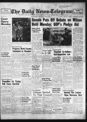 The Daily News-Telegram (Sulphur Springs, Tex.), Vol. 55, No. 20, Ed. 1 Sunday, January 25, 1953