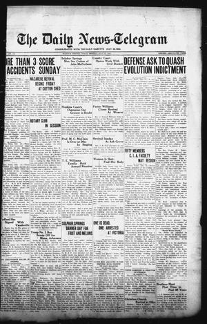 The Daily News-Telegram (Sulphur Springs, Tex.), Vol. 27, No. 158, Ed. 1 Monday, July 13, 1925