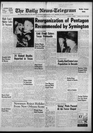 The Daily News-Telegram (Sulphur Springs, Tex.), Vol. 82, No. 287, Ed. 1 Monday, December 5, 1960