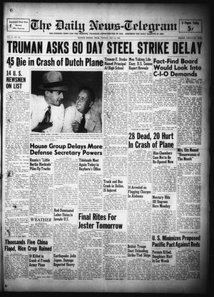 The Daily News-Telegram (Sulphur Springs, Tex.), Vol. 51, No. 164, Ed. 1 Tuesday, July 12, 1949