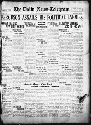 The Daily News-Telegram (Sulphur Springs, Tex.), Vol. 27, No. 280, Ed. 1 Wednesday, December 2, 1925