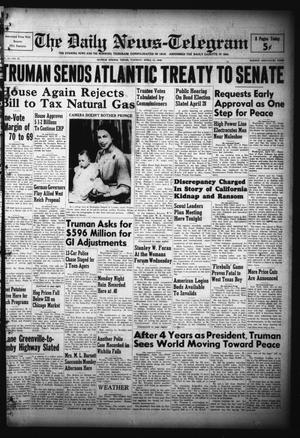 The Daily News-Telegram (Sulphur Springs, Tex.), Vol. 51, No. 87, Ed. 1 Tuesday, April 12, 1949