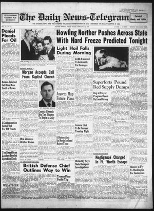 The Daily News-Telegram (Sulphur Springs, Tex.), Vol. 55, No. 43, Ed. 1 Friday, February 20, 1953