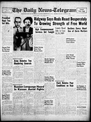 The Daily News-Telegram (Sulphur Springs, Tex.), Vol. 54, No. 123, Ed. 1 Friday, May 23, 1952