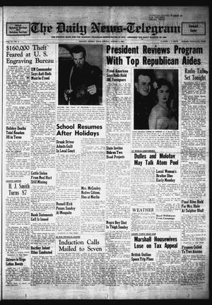 The Daily News-Telegram (Sulphur Springs, Tex.), Vol. 56, No. 2, Ed. 1 Monday, January 4, 1954
