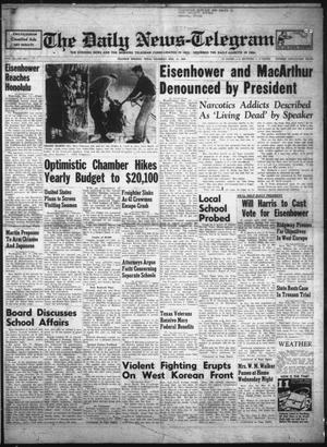 The Daily News-Telegram (Sulphur Springs, Tex.), Vol. 54, No. 294, Ed. 1 Thursday, December 11, 1952