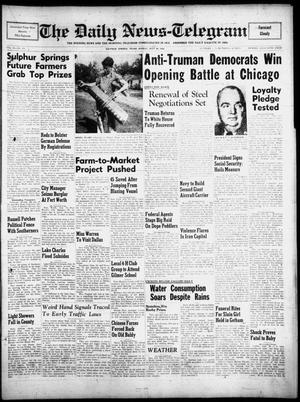 The Daily News-Telegram (Sulphur Springs, Tex.), Vol. 54, No. 171, Ed. 1 Sunday, July 20, 1952