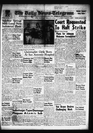 The Daily News-Telegram (Sulphur Springs, Tex.), Vol. 81, No. 287, Ed. 1 Tuesday, October 20, 1959
