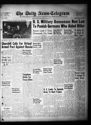 The Daily News-Telegram (Sulphur Springs, Tex.), Vol. 48, No. 56, Ed. 1 Tuesday, March 5, 1946