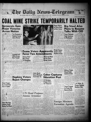 The Daily News-Telegram (Sulphur Springs, Tex.), Vol. 51, No. 267, Ed. 1 Wednesday, November 9, 1949