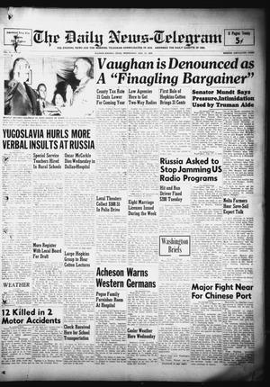 The Daily News-Telegram (Sulphur Springs, Tex.), Vol. 51, No. 195, Ed. 1 Wednesday, August 17, 1949