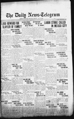 The Daily News-Telegram (Sulphur Springs, Tex.), Vol. 27, No. 179, Ed. 1 Wednesday, August 12, 1925