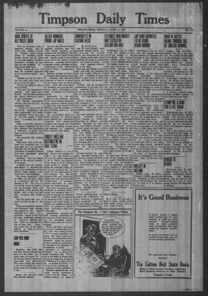 Timpson Daily Times (Timpson, Tex.), Vol. 41, No. 162, Ed. 1 Monday, August 17, 1942