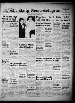 The Daily News-Telegram (Sulphur Springs, Tex.), Vol. 51, No. 266, Ed. 1 Tuesday, November 8, 1949