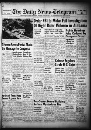 The Daily News-Telegram (Sulphur Springs, Tex.), Vol. 51, No. 150, Ed. 1 Friday, June 24, 1949