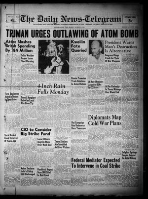 The Daily News-Telegram (Sulphur Springs, Tex.), Vol. 51, No. 253, Ed. 1 Monday, October 24, 1949