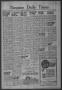 Primary view of Timpson Daily Times (Timpson, Tex.), Vol. 42, No. 90, Ed. 1 Wednesday, May 5, 1943
