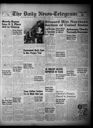 The Daily News-Telegram (Sulphur Springs, Tex.), Vol. 51, No. 293, Ed. 1 Monday, December 12, 1949