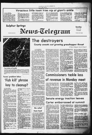 Primary view of object titled 'Sulphur Springs News-Telegram (Sulphur Springs, Tex.), Vol. 100, No. 167, Ed. 1 Sunday, July 16, 1978'.