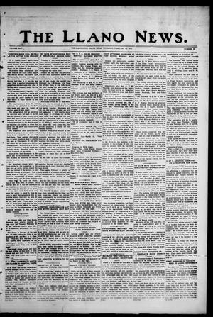 Primary view of object titled 'The Llano News. (Llano, Tex.), Vol. 44, No. 21, Ed. 1 Thursday, February 25, 1932'.