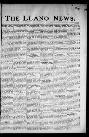 The Llano News. (Llano, Tex.), Vol. 39, No. 4, Ed. 1 Thursday, September 30, 1926