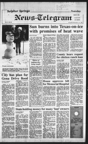 Sulphur Springs News-Telegram (Sulphur Springs, Tex.), Vol. 111, No. 56, Ed. 1 Tuesday, March 7, 1989