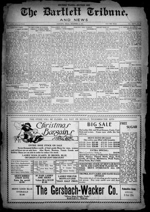 The Bartlett Tribune and News (Bartlett, Tex.), Vol. 36, No. 23, Ed. 1, Friday, December 16, 1921