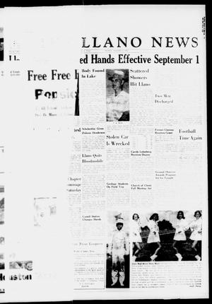 Primary view of object titled 'The Llano News (Llano, Tex.), Vol. 68, No. 40, Ed. 1 Thursday, September 5, 1957'.