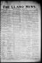 Newspaper: The Llano News. (Llano, Tex.), Vol. 37, No. 16, Ed. 1 Thursday, Novem…