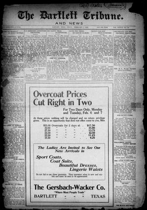 The Bartlett Tribune and News (Bartlett, Tex.), Vol. 37, No. 29, Ed. 1, Friday, February 3, 1922