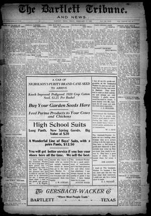 The Bartlett Tribune and News (Bartlett, Tex.), Vol. 37, No. 31, Ed. 1, Friday, February 17, 1922