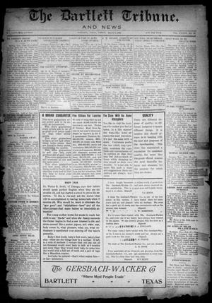Primary view of object titled 'The Bartlett Tribune and News (Bartlett, Tex.), Vol. 37, No. 33, Ed. 1, Friday, March 3, 1922'.
