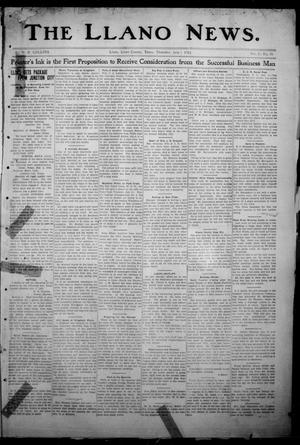 The Llano News. (Llano, Tex.), Vol. 29, No. 50, Ed. 1 Thursday, July 3, 1913