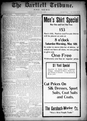 The Bartlett Tribune and News (Bartlett, Tex.), Vol. 37, No. 42, Ed. 1, Friday, May 5, 1922