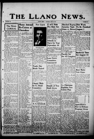 The Llano News. (Llano, Tex.), Vol. 53, No. 35, Ed. 1 Thursday, July 17, 1941