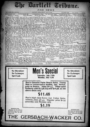 The Bartlett Tribune and News (Bartlett, Tex.), Vol. 37, No. 50, Ed. 1, Friday, July 14, 1922