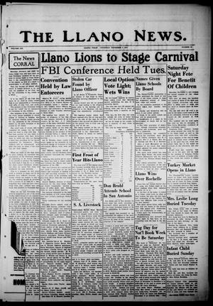 The Llano News. (Llano, Tex.), Vol. 53, No. 51, Ed. 1 Thursday, November 6, 1941
