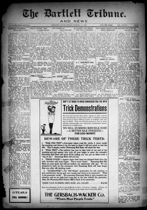 The Bartlett Tribune and News (Bartlett, Tex.), Vol. 37, No. 11, Ed. 1, Friday, October 13, 1922