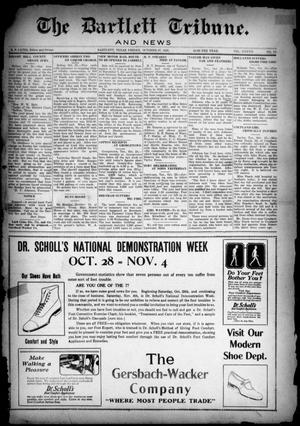 The Bartlett Tribune and News (Bartlett, Tex.), Vol. 37, No. 13, Ed. 1, Friday, October 27, 1922