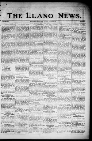 The Llano News. (Llano, Tex.), Vol. 37, No. 9, Ed. 1 Thursday, October 9, 1924