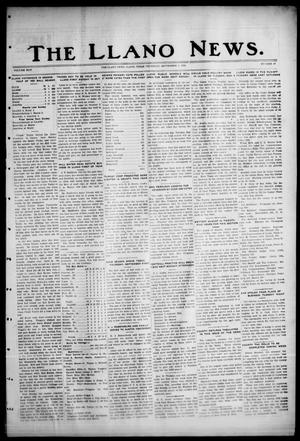 Primary view of object titled 'The Llano News. (Llano, Tex.), Vol. 44, No. 47, Ed. 1 Thursday, September 1, 1932'.