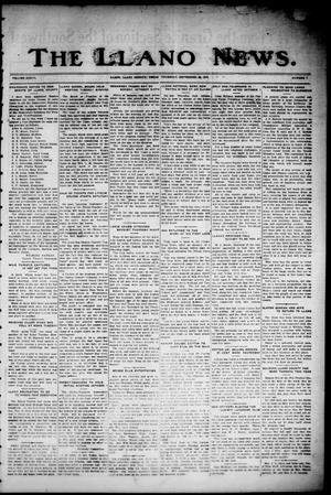 Primary view of object titled 'The Llano News. (Llano, Tex.), Vol. 37, No. 7, Ed. 1 Thursday, September 25, 1924'.