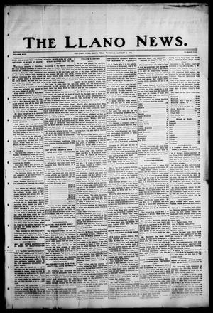 Primary view of object titled 'The Llano News. (Llano, Tex.), Vol. 44, No. 13, Ed. 1 Thursday, January 7, 1932'.